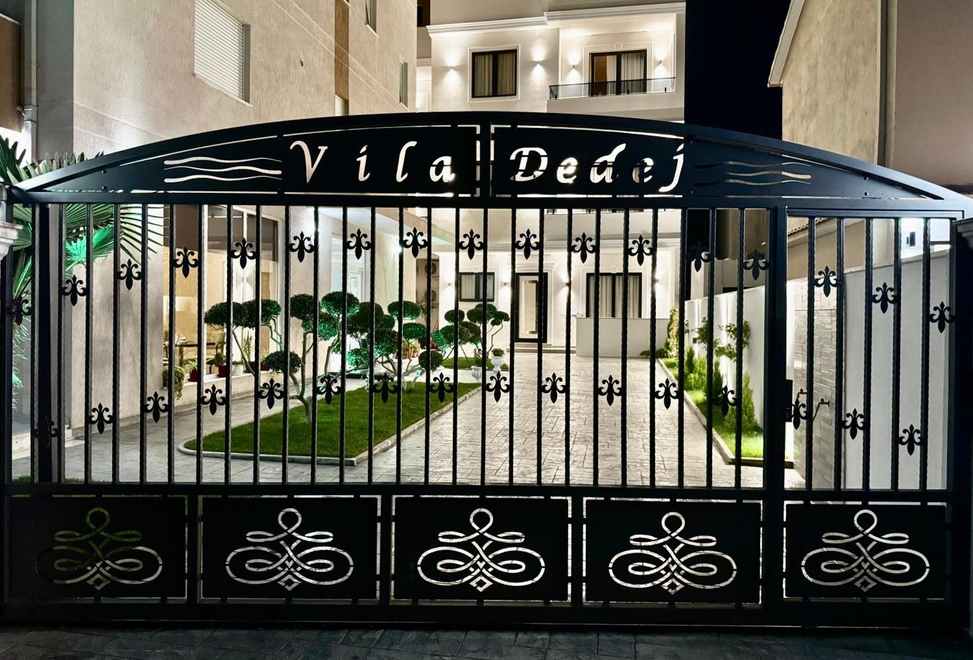 Hotel Vila Dedej Durrës Exterior foto